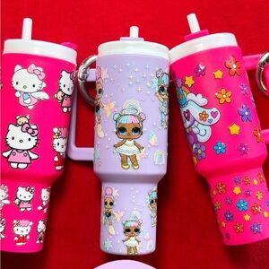 Mini tumbler keychains